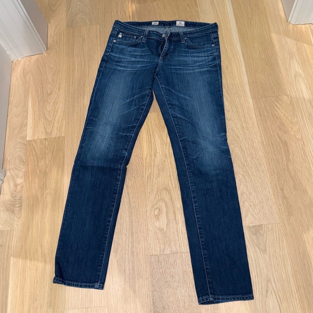 Agolde Women's Skinny Jeans - Dark Blue
